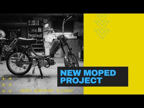 Motorcycle workshop clean up + NEW projects