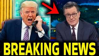 Trump Just SHUT DOWN Colbert's Show AGAIN...