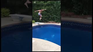 Swimming pool big fails compilation😂 #shorts #funny #pool #fail #compilation