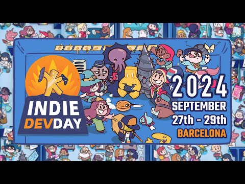 IndieDevDay 2024 Barcelona - Explore the latest and greatest indie games