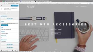 Designing website slider