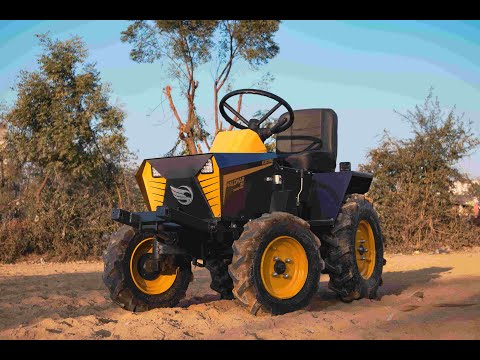 Haldhar 750 MicroTrac  ,Mini Electric Tractor ,सुकून मिनी इलेक्ट्रिक ट्रैक्टर