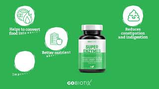 Super Enzymes Digestive Enzyme Blend — GoBiotix