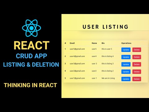 Create a CRUD App with React: Create a Listing in React - Part 5
