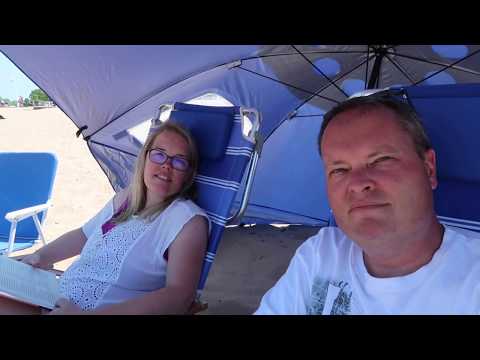 Trip to Silver Beach in St. Joseph, MI and Holland, MI in the Tesla Model S