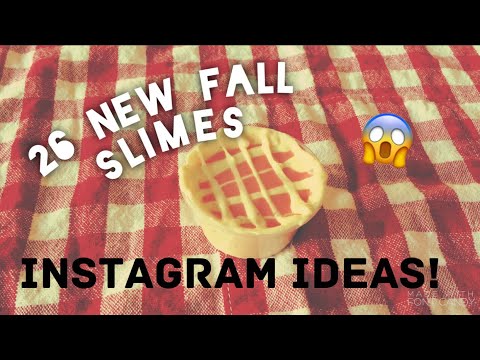 26 NEW FALL/THANKSGIVING AESTHETIC SLIMES! Creative Instagram Video Ideas!