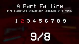 A Part Falling Time Signature Visualizer - ULTRAKILL 1-E OST #2