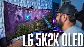 LG 5K2K OLED is S tier! LG 45GX950A-B Review
