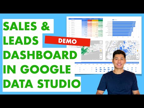 Google Data Studio Dashboard - Using Google Sheets as a Data Source Walkthrough