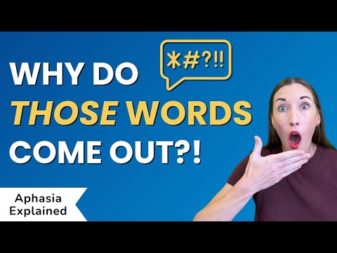 Why Some Words Come Out More Easily with Aphasia | Singing, Swears, & Surprises | Aphasia Explained
