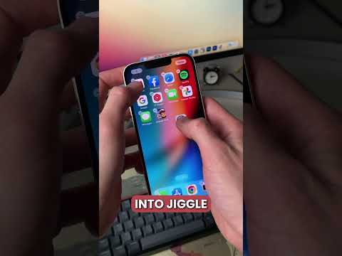 Move multiple apps on your iPhone at once! #shorts