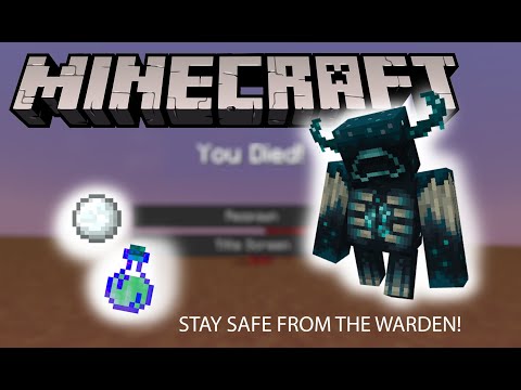 3 Ways To Survive The Warden In Minecraft