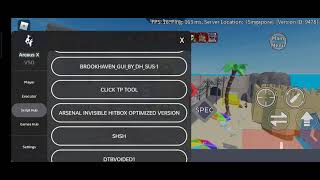 Arceus x script Arsenal hitbox v2 (DOES NOT WORK/NO LONGER NEEDED)
