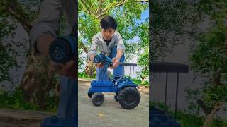 Small And Big Rc Tractor Testing