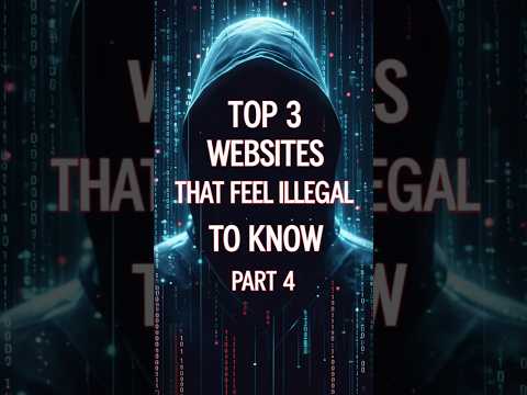TOP 3 WEBSITES THAT FEEL ILLEGAL TO KNOW. #tech #technology