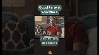 Daily Fails #18 - Oops! Party at Your Place! #DailyFails #LifeFails #FunnyShorts #shorts