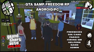 SAMP GTA FREEDOM RP ANDROID/PC VOICE CHAT