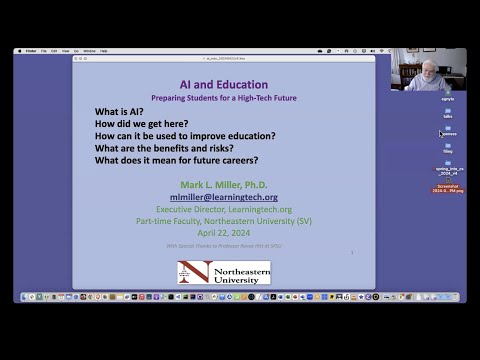 'AI and Education' by Mark L. Miller, Ph.D.