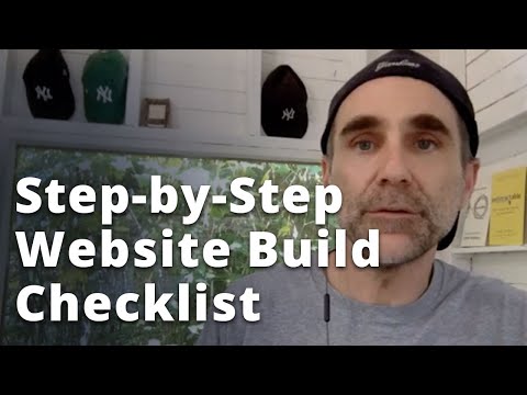 Website Build and Launch Checklist