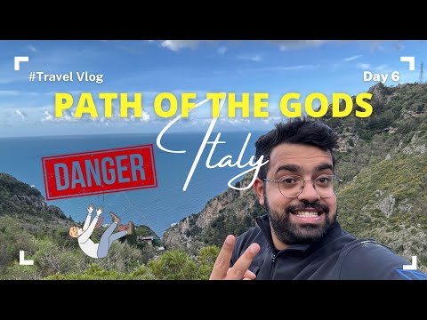 Vlog #17 : Extremely Dangerous hike on the Path of Gods in Sorrento, Italy