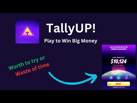 Is TallyUP! worth to try or waste of time.. Play to win real cash (TallyUP! Tiny games review)