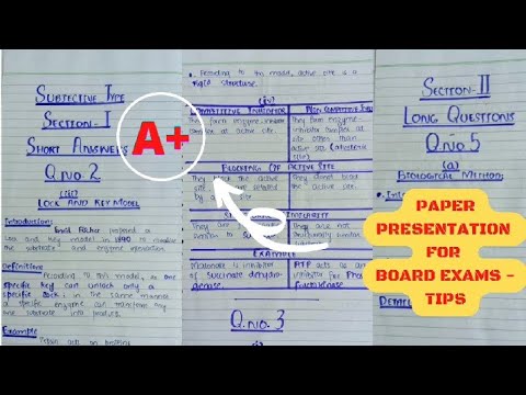 TIPS to Attempt Question Paper in Board Exams | Paper Presentation for 9th, 10th & Fsc students