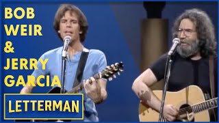 Jerry Garcia & Bob Weir Perform "Deep Elem Blues" & "Monkey And The Engineer" | David Letterman