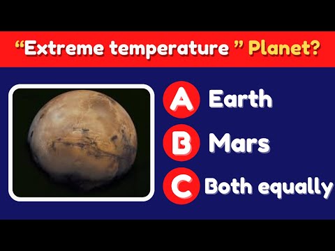 🌍 Space Comparison with Planets Quiz | 50 Questions & Answers | Solar System & Space Knowledge