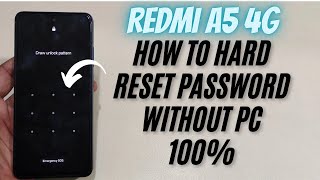 Redmi A5 4G Hard Reset | Forgot Password Unlock (No PC) | 100% Working Recovery Method