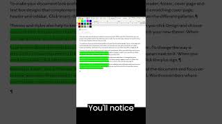 Mastering Text Selection  Unleash the Power of Rectangular Selection in Word #shorts