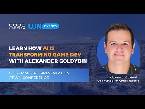 Alexander Goldybin - Saving 50% of Game Developer’s Time Code Maestro AI