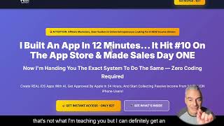 I Built An App In 12 Minutes - It Hit #10 On The App Store & Made Sales Day ONE