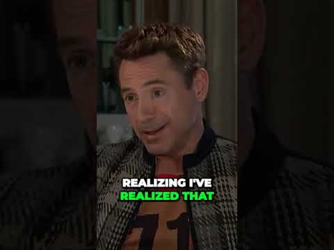 🌟 Unveiling the Truth: Robert Downey Jr.'s Perspective on Parallels with Iron Man! 🌟