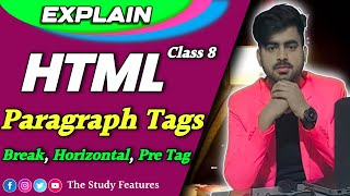 What is Pre tag in html | What is hr tag in html | What is br tag in html | What is p tag in html