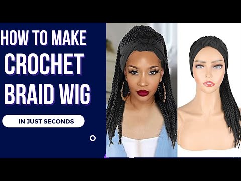 DIY BOX BRAID WIG EASY and quick| TUTORIAL for beginners EP.18|#protective hairstyles #box braid