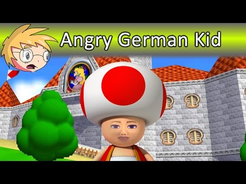 Angry German Kid Plays Super Ben 64