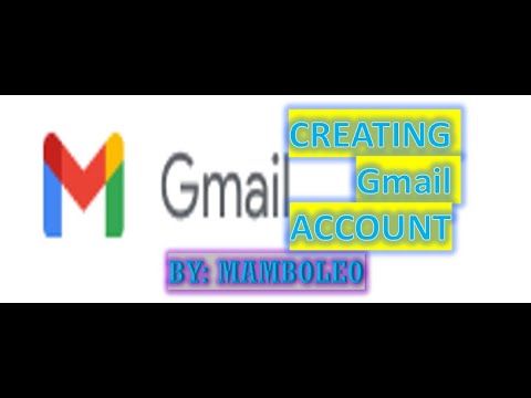 Creating Gmail account explained 2022 #google #mamboleo