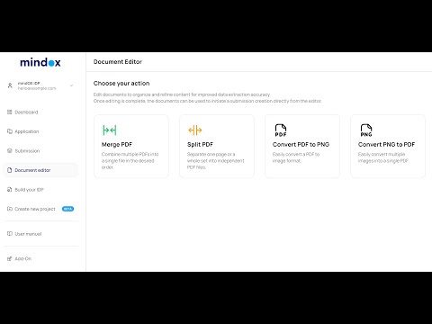 [Mindox] Document Editor feature walkthrough