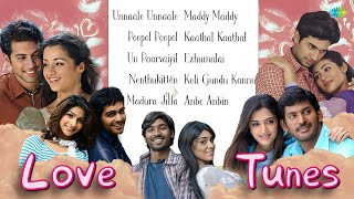 ❤️ Love Tunes | Tamil Romantic Melodies Jukebox 🎶 |  Unnaale Unnaale | Poopol Poopol |