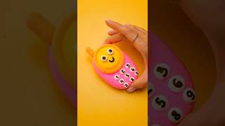 📱 Wow! Can You Make A Phone From Play-Doh? #shorts #kids