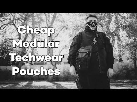 Budget Techwear Molle Pouches