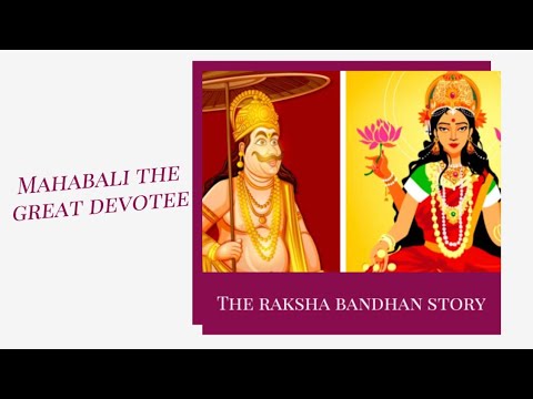 Story of Goddess Lakshmi and Mahabali | The Raksha Bandhan Story in English | Lord Vishnu Lakshmi
