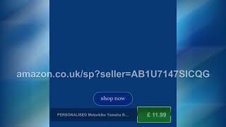 PERSONALISED Motorbike Yamaha Bike Print Christmas Birthday Gifts for Dad/Grandad - ANY MESSAGE -...