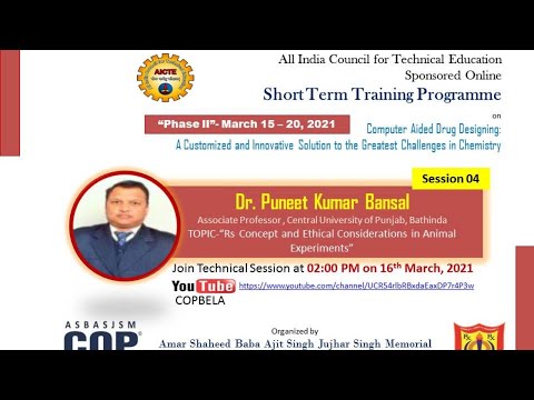 AICTE Sponsored One Weeks Online Short Term Training Program (STTP-II Phase) Day-2 Session-4