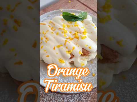 Orange Tiramisu #asmr #shorts #fyp #tiramisu #orange #dessert #easyrecipe #recipe #sweets #cake #fy