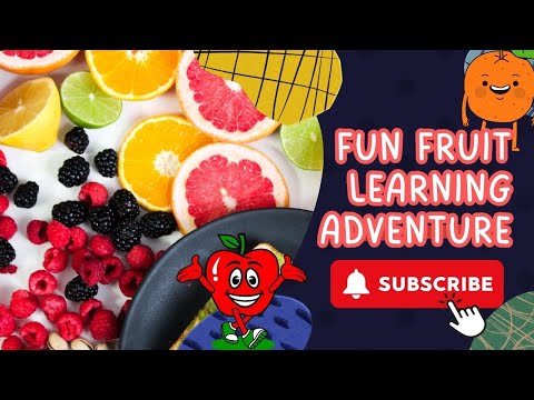 Fun Fruit Learning Adventure | kids | animation | learning | fruit | prelearning @LearningLarks