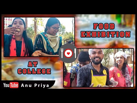 Food Exhibition/Mela At College 🧑‍🍳#ranchi #jharkhand #anupriya