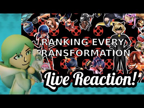 'Every Miraculous Transformation Ranked!' - Live Reaction and Commentary! (Part 1)