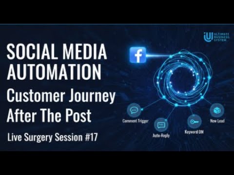Live Surgery Session #17: Social Media Automations & Building Your Post-Engagement Workflow