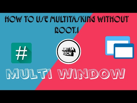 How to use multitasking without Root Any Android phone / 5 multi window..!